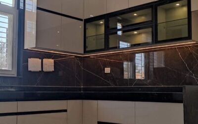 Kitchen setup by Flamingo Kitchens for Shakti Ji