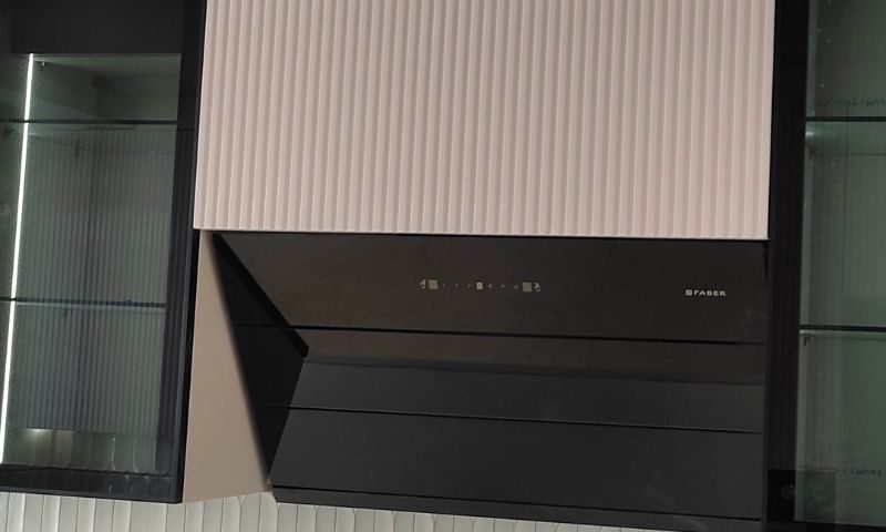 Kitchen setup by Flamingo Kitchens for Anshul ji Redience Mangalam