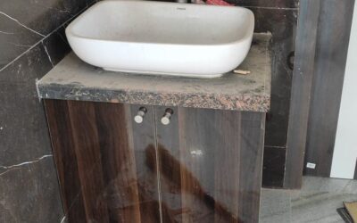 Vanity installed by flemingo kitchens