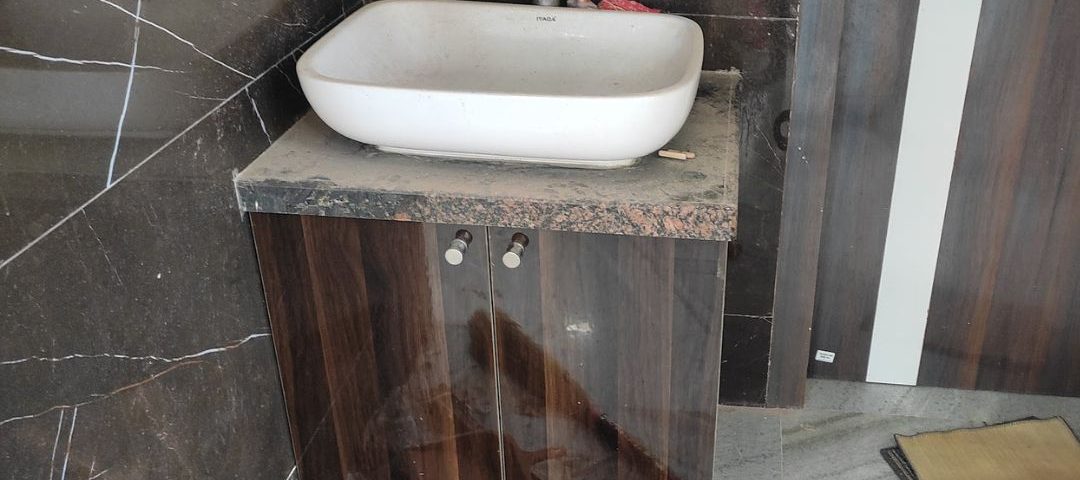 Vanity installed by flemingo kitchens